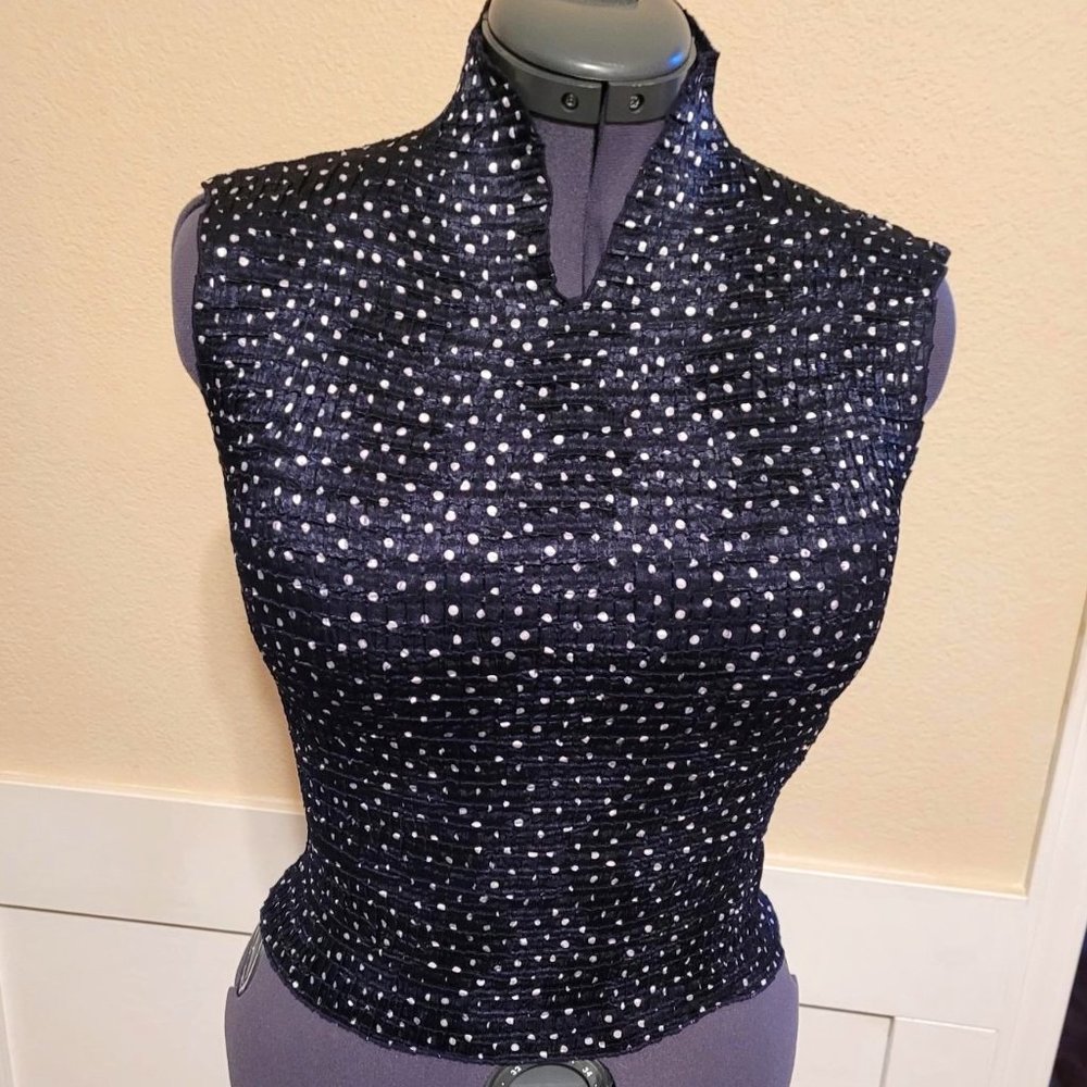 Womens V Neck Sleeveless Blouse